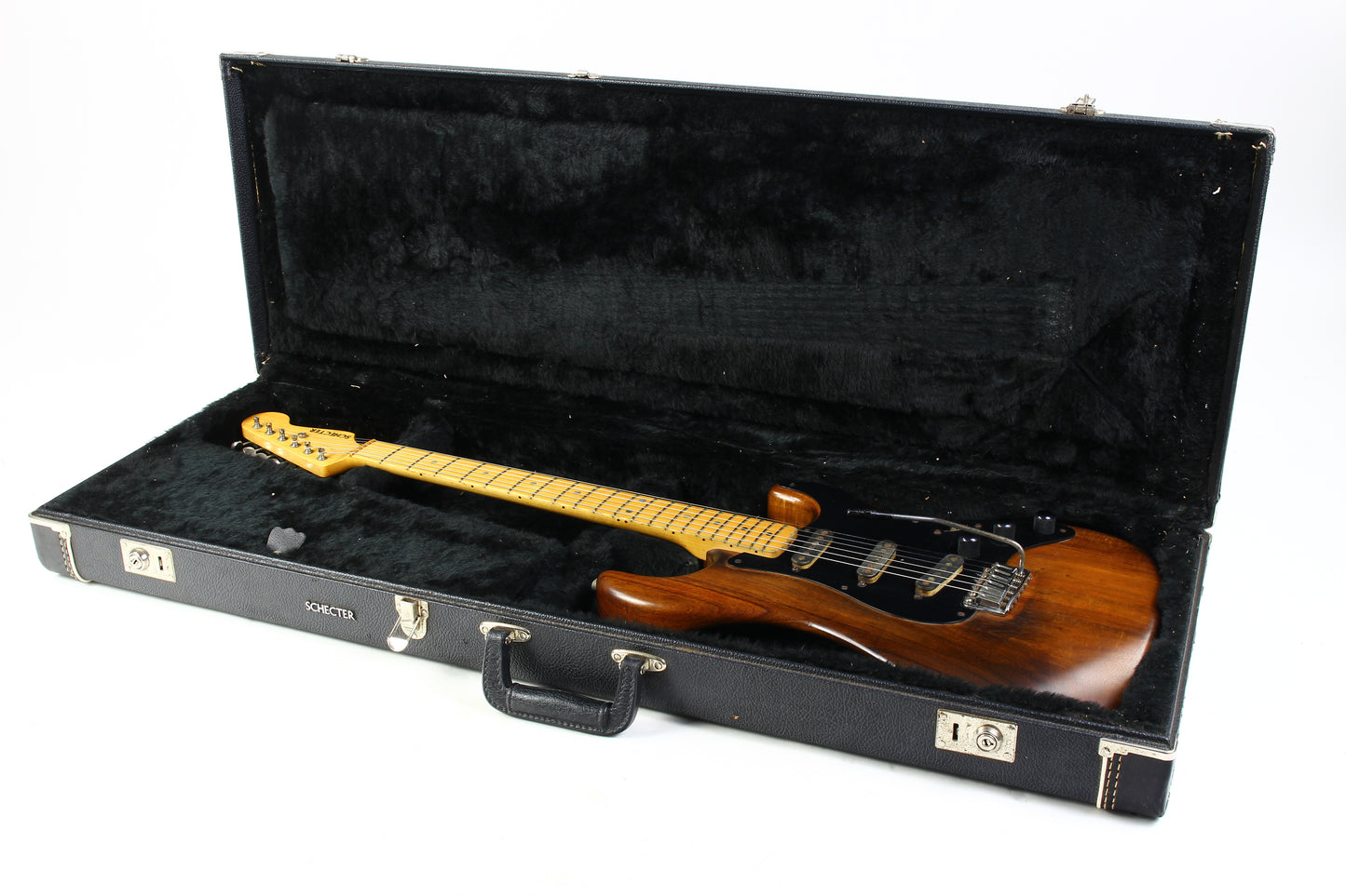 1983 Schecter USA DREAM MACHINE Stratocaster Rare Koa Body w Original Case Van Nuys