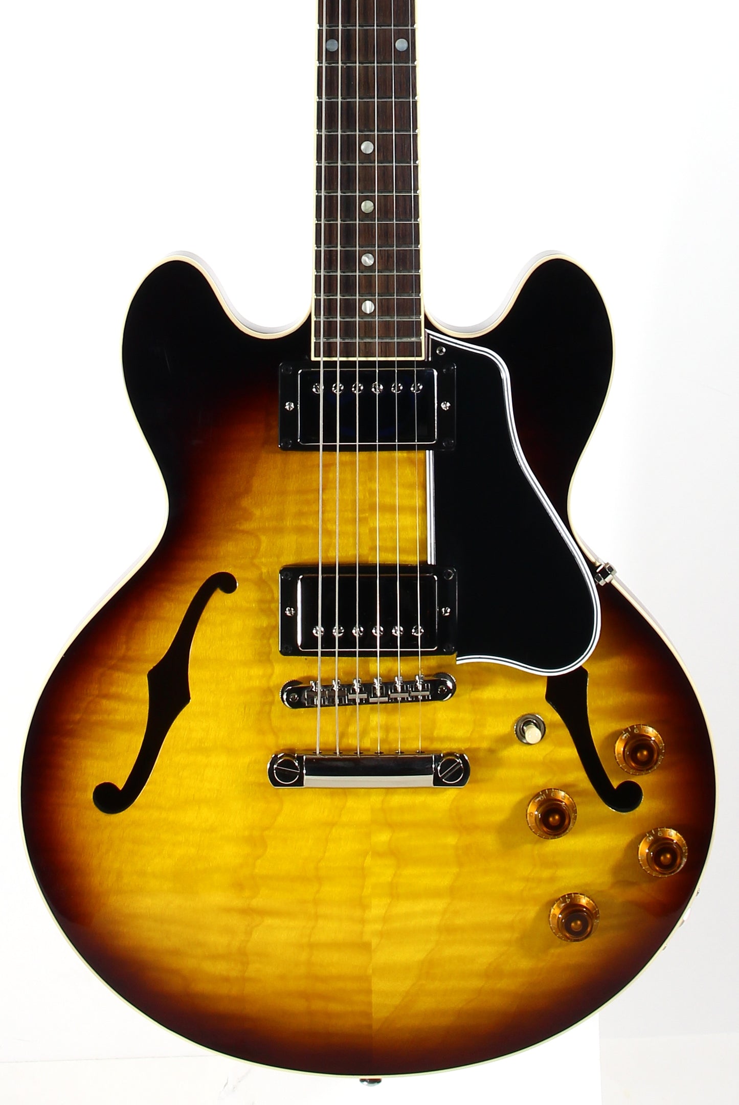 2020 Gibson Custom Shop CS-336 Flametop | Vintage Sunburst, Smaller ES-335