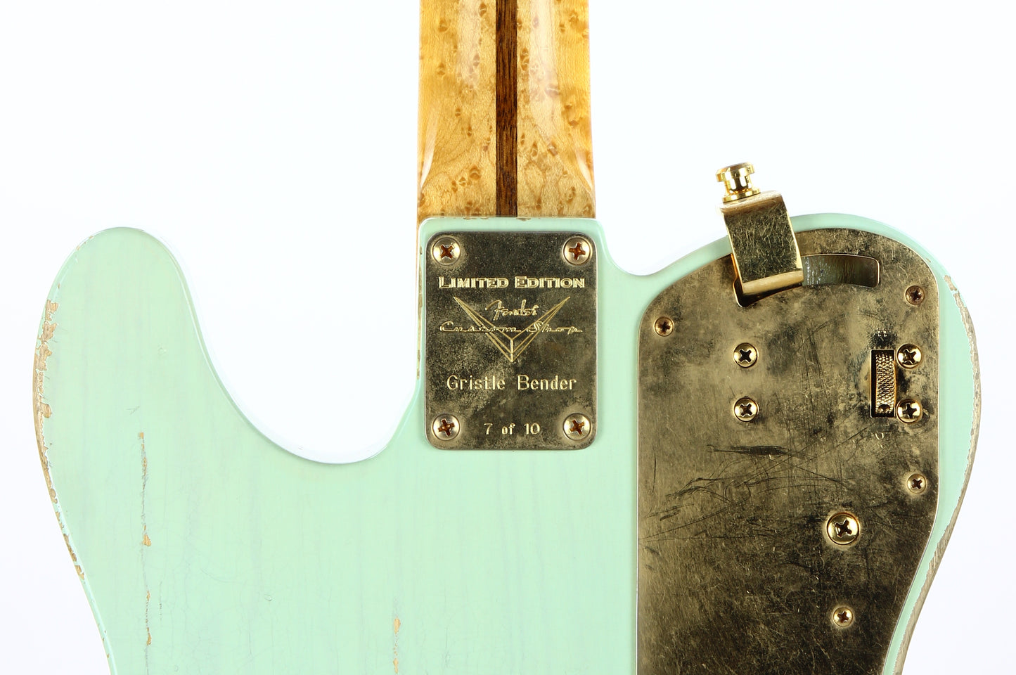 2009 Fender Masterbuilt Gristle Bender Greg Koch Telecaster Gristlecaster - B-Bender, Heavy Relic, 10 made, Signed!