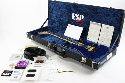 2021 ESP USA M-II DX Cobalt Blue Floyd Rose Original