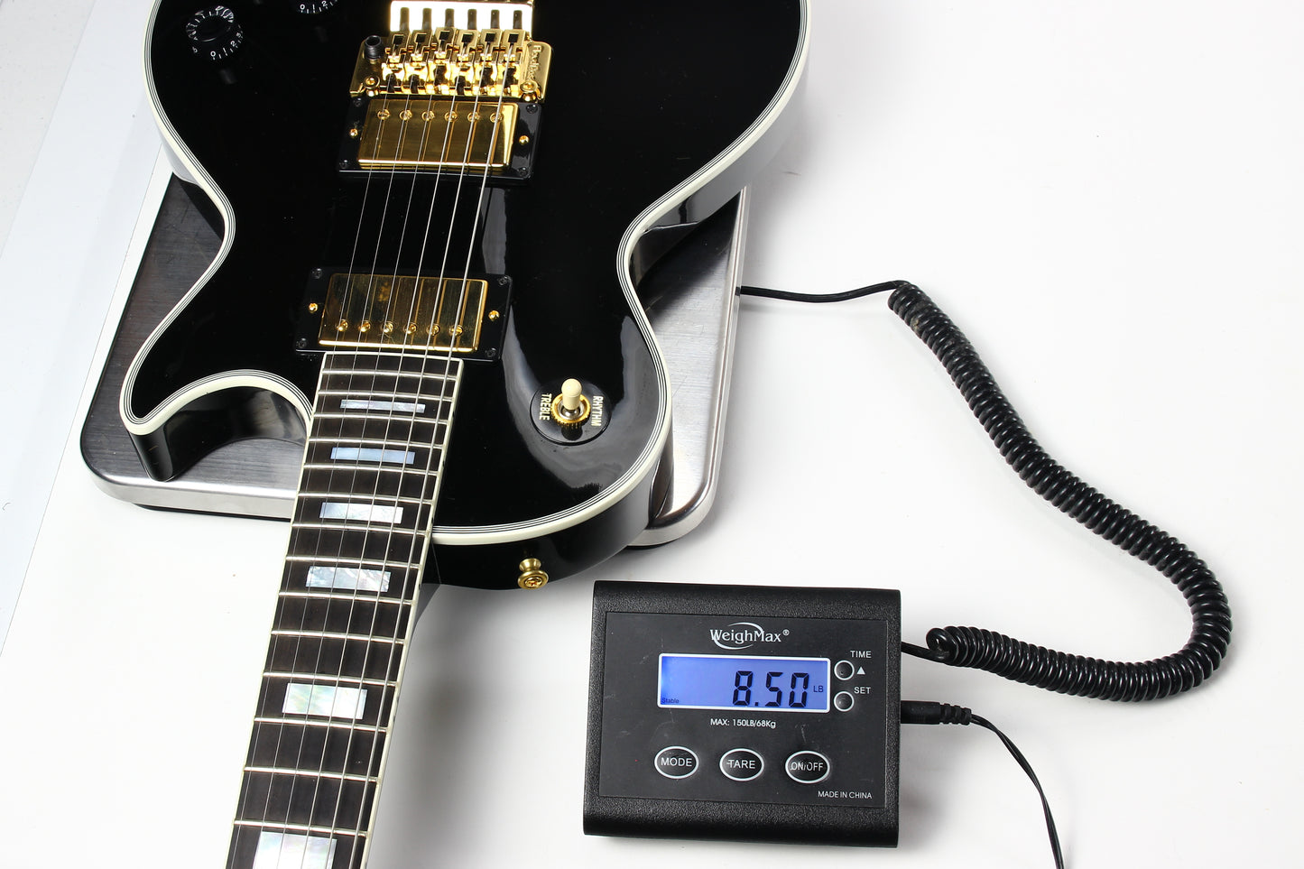 2023 Gibson Custom Shop Les Paul Axcess Custom Black Ebony Floyd Rose
