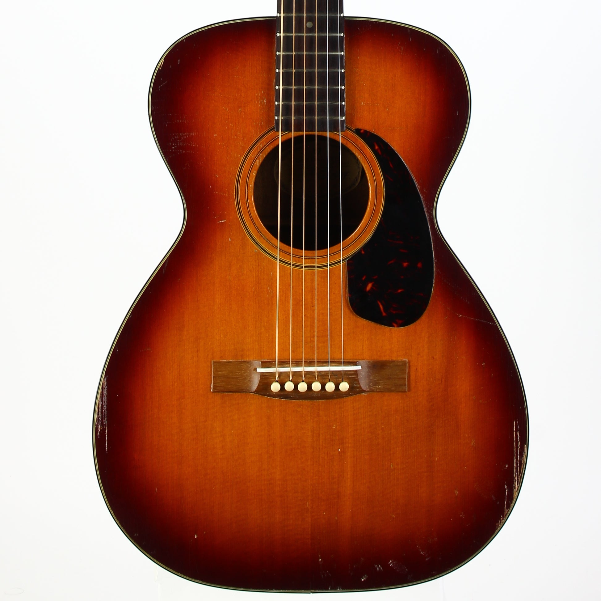 1966 Guild F-20 Small Body Sunburst Acoustic Guitar Plays Great! Hoboken