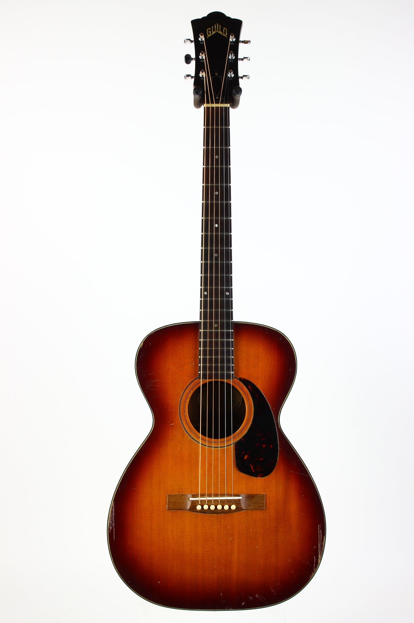 1966 Guild F-20 Small Body Sunburst | Hoboken Factory Vintage Guitar Acoustic Guitar