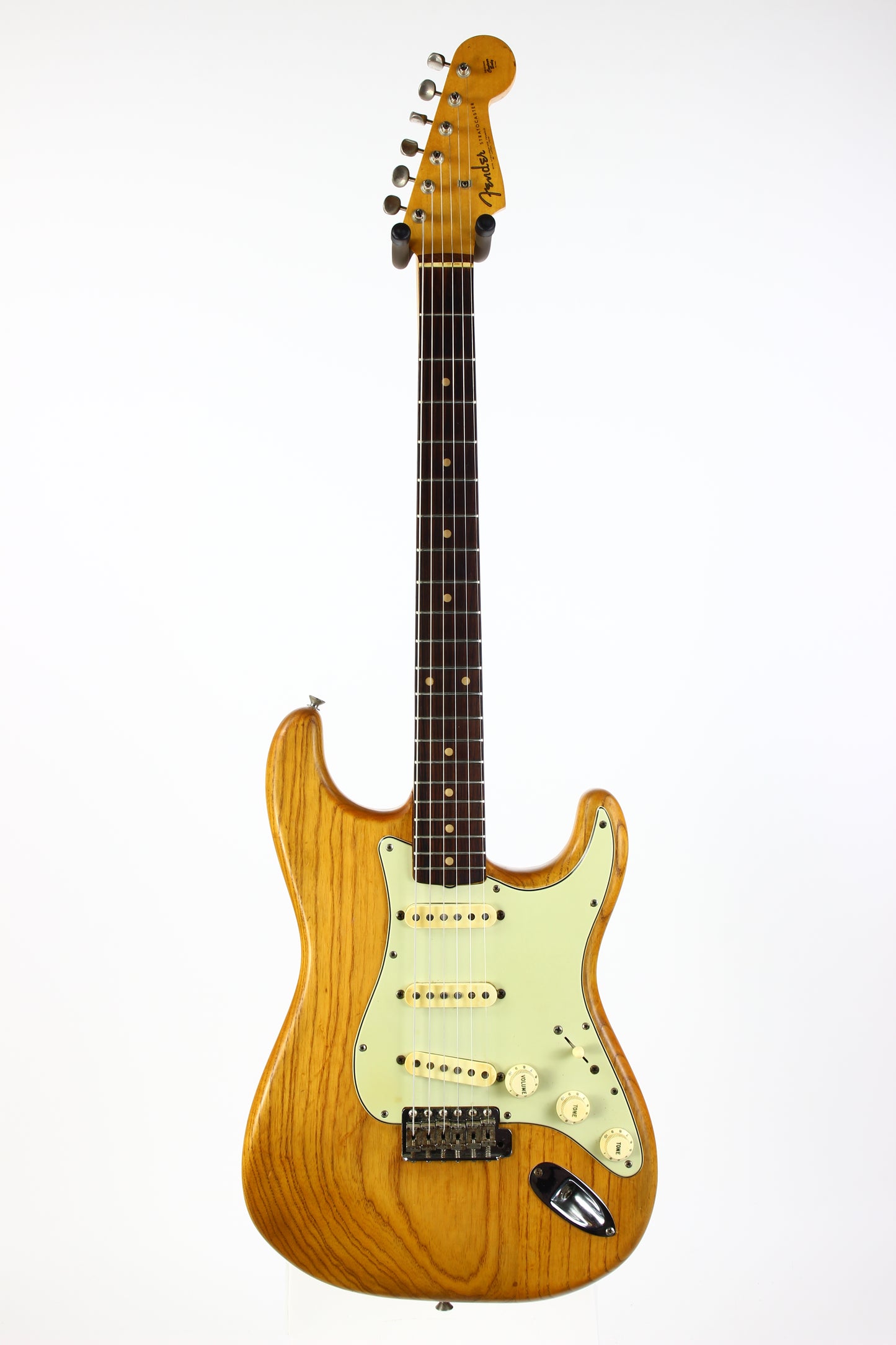 1960 Fender Stratocaster Ash Body Slab Board | Vintage Strat w Original Hard Case, Blond