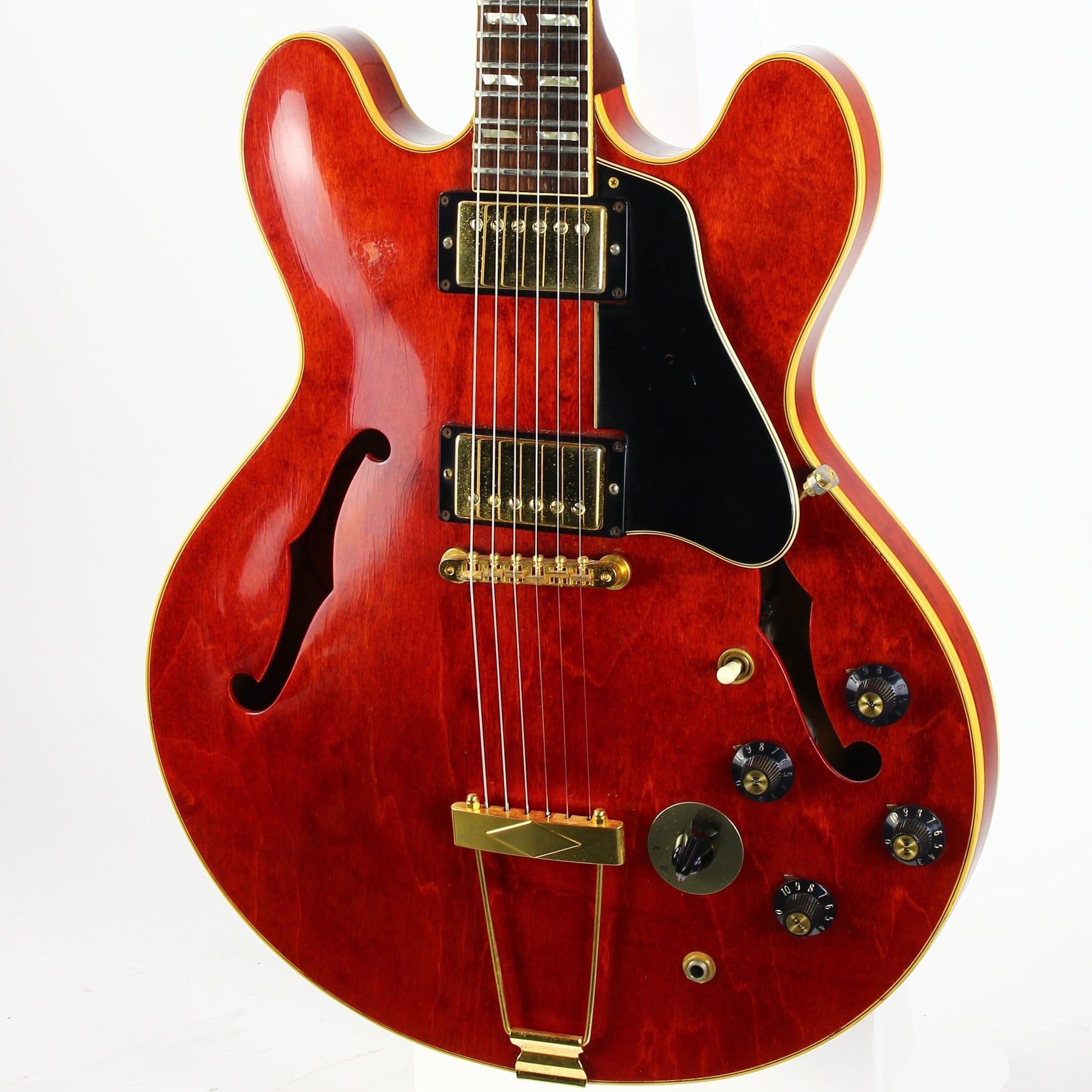 1968 Gibson Es345 Cherry Semi-Hollow Body Electric Guitar  With Original Case