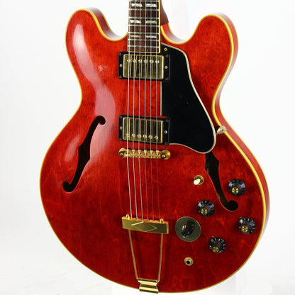 1968 Gibson Es345 Cherry Semi-Hollow Body Electric Guitar  With Original Case