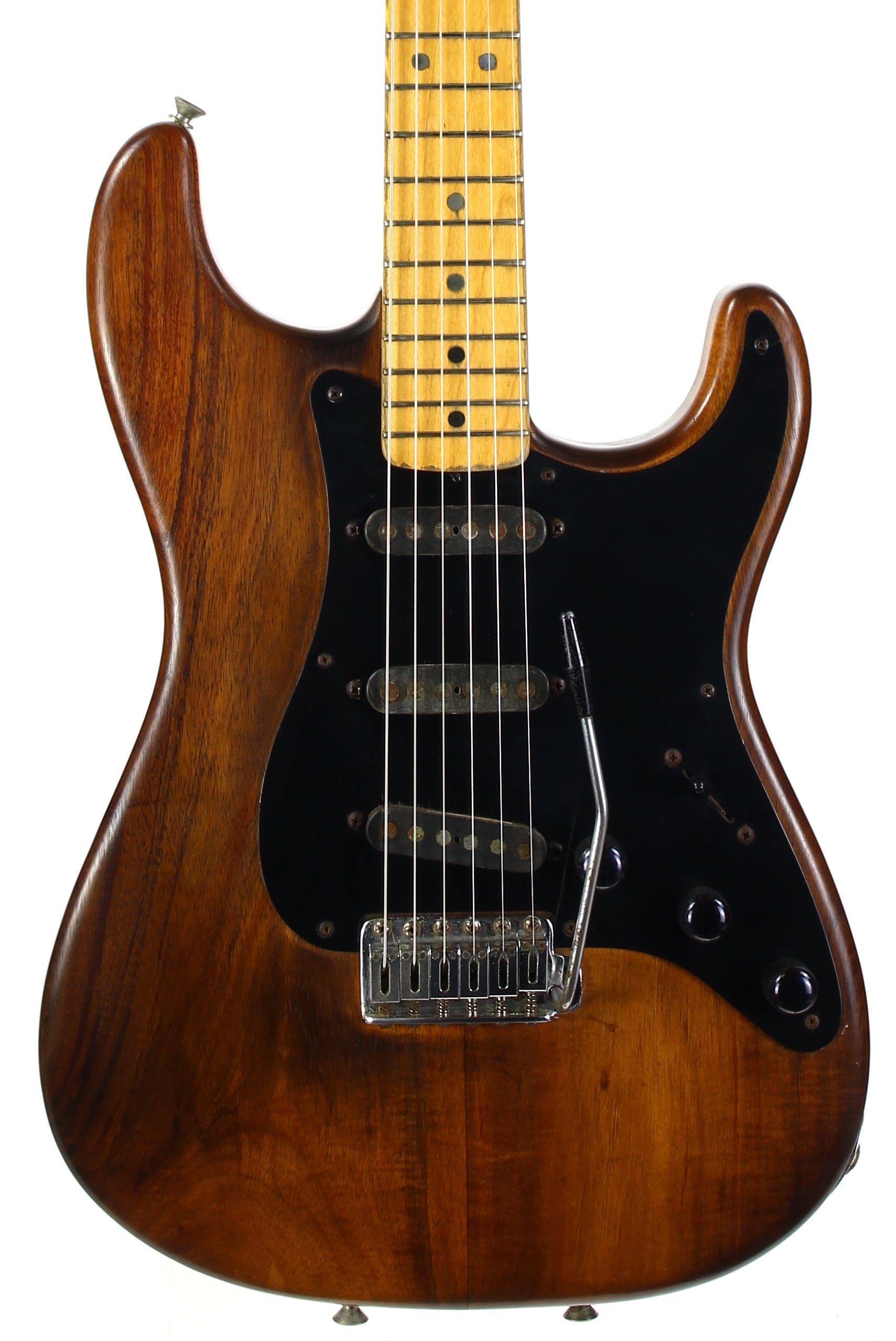 c. 1980 Schecter Usa Stratocaster Rare Koa Body With Original Case Amazing Sound 