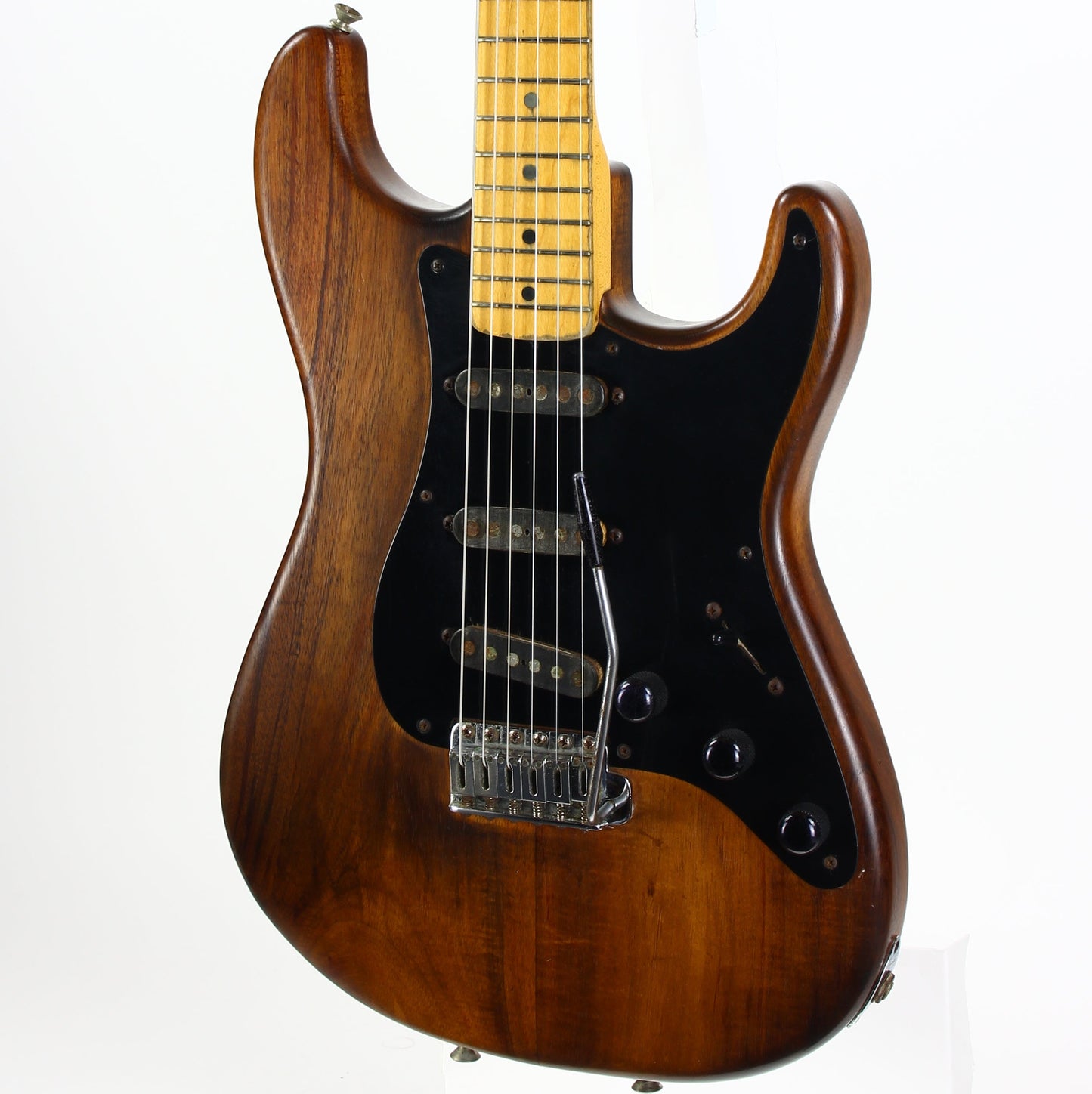 c. 1980 Schecter Usa Stratocaster Rare Koa Body With Original Case Amazing Sound 