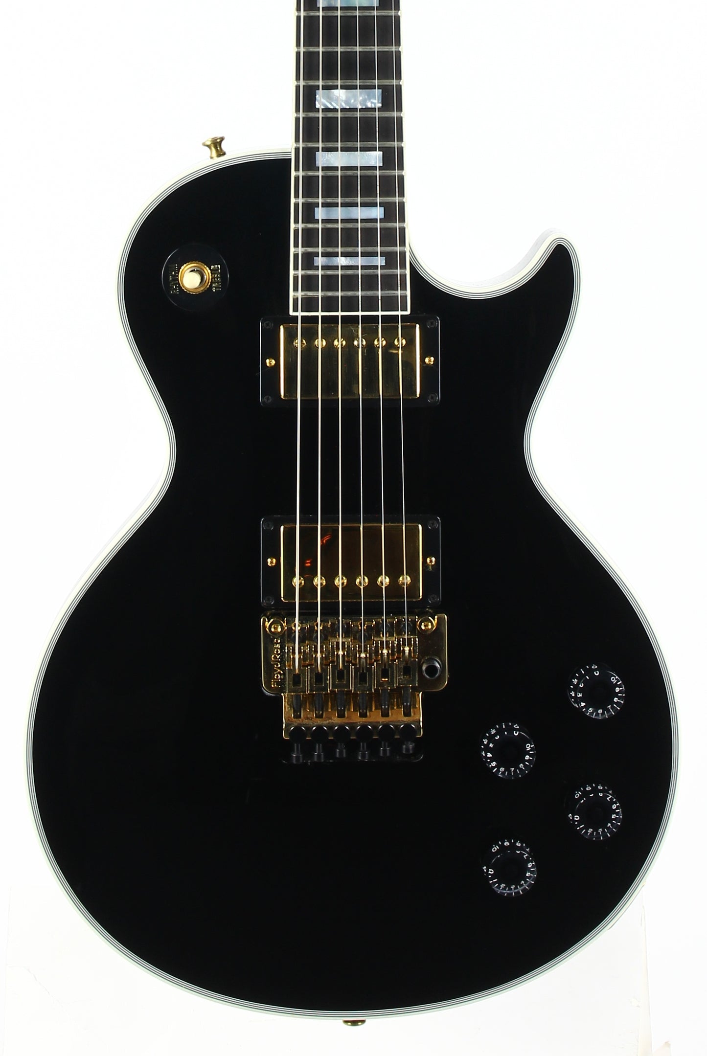 2023 Gibson Custom Shop Les Paul Axcess Custom Black Ebony Floyd Rose