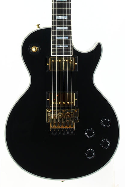 2023 Gibson Custom Shop Les Paul Axcess Custom Black Ebony Floyd Rose