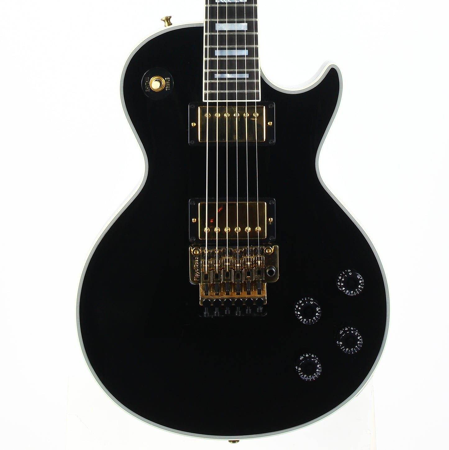 2023 Gibson Custom Shop Les Paul Axcess Custom Black Ebony Floyd Rose
