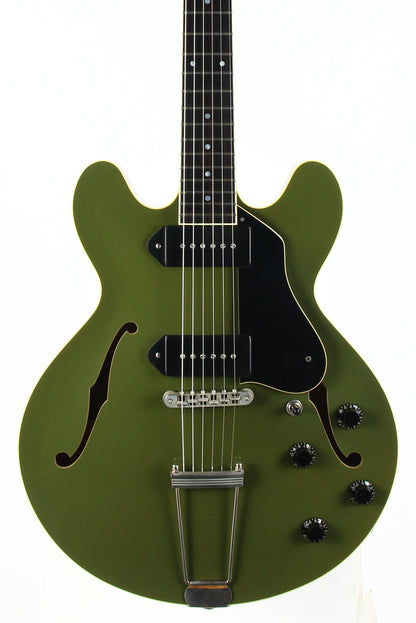 2024 Collings I-30 LC Olive Drab Green AGED Dual THROBAK Dog Ear P-90's