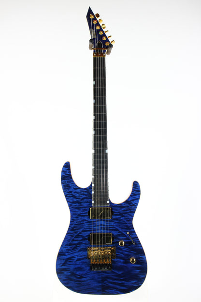 2021 ESP USA M-II DX Cobalt Blue Floyd Rose Original