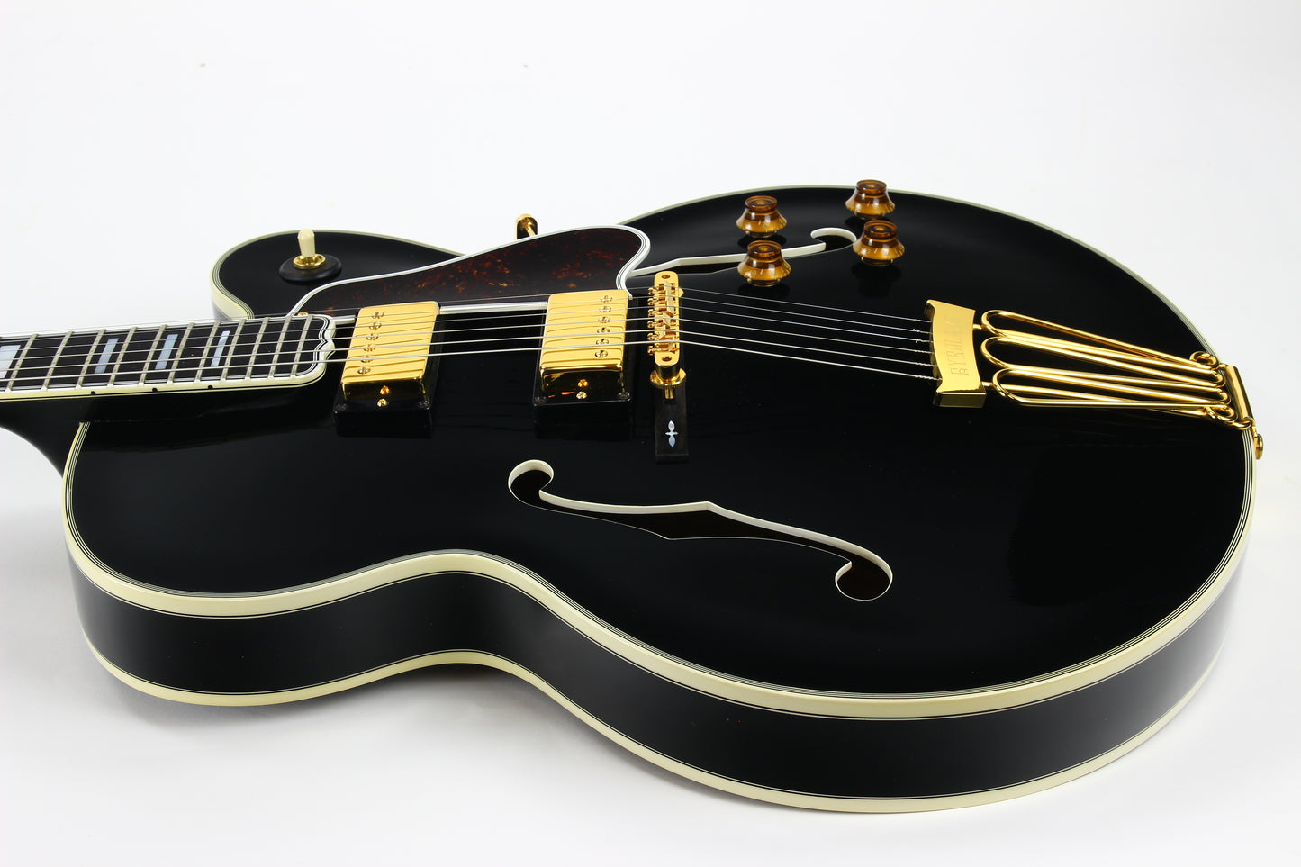 1991 Gibson Master Model Byrdland Ebony Black | Jim Triggs