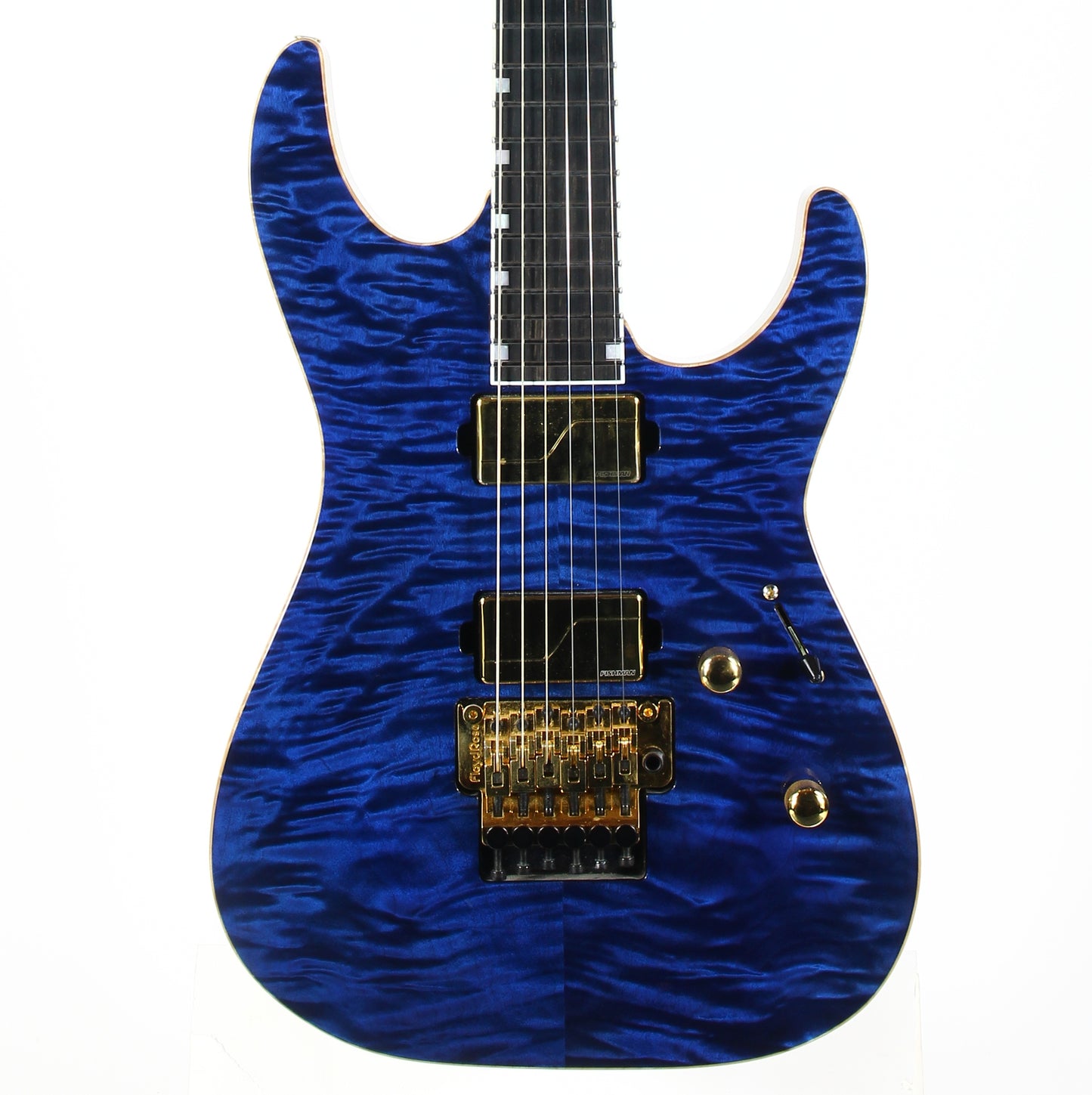 2021 ESP USA M-II DX Cobalt Blue Floyd Rose Original