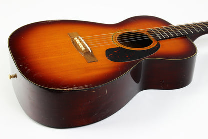 1966 Guild F-20 Small Body Sunburst | Hoboken Factory Vintage Guitar Acoustic Guitar