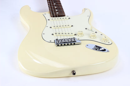 2008 Fender USA Artist Jeff Beck Stratocaster Olympic White American Signature