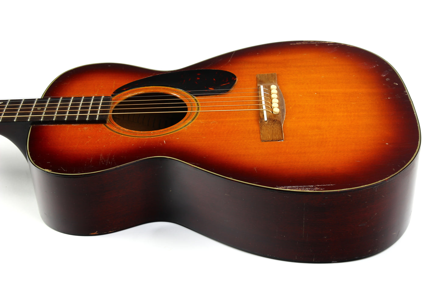 1966 Guild F-20 Small Body Sunburst | Hoboken Factory Vintage Guitar Acoustic Guitar