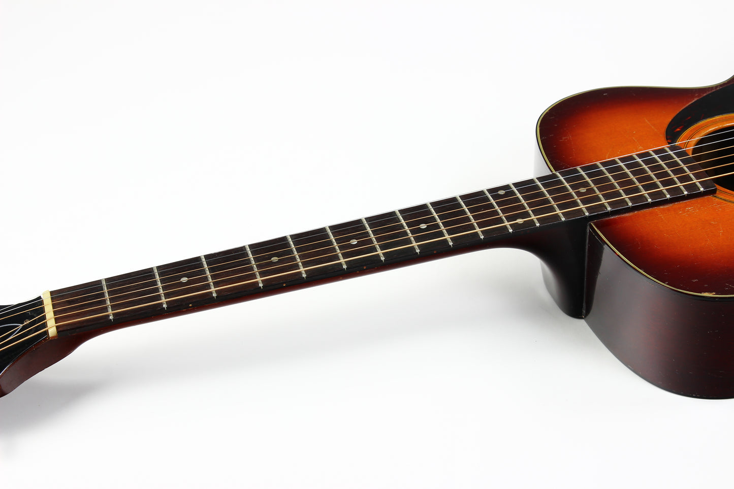 1966 Guild F-20 Small Body Sunburst | Hoboken Factory Vintage Guitar Acoustic Guitar