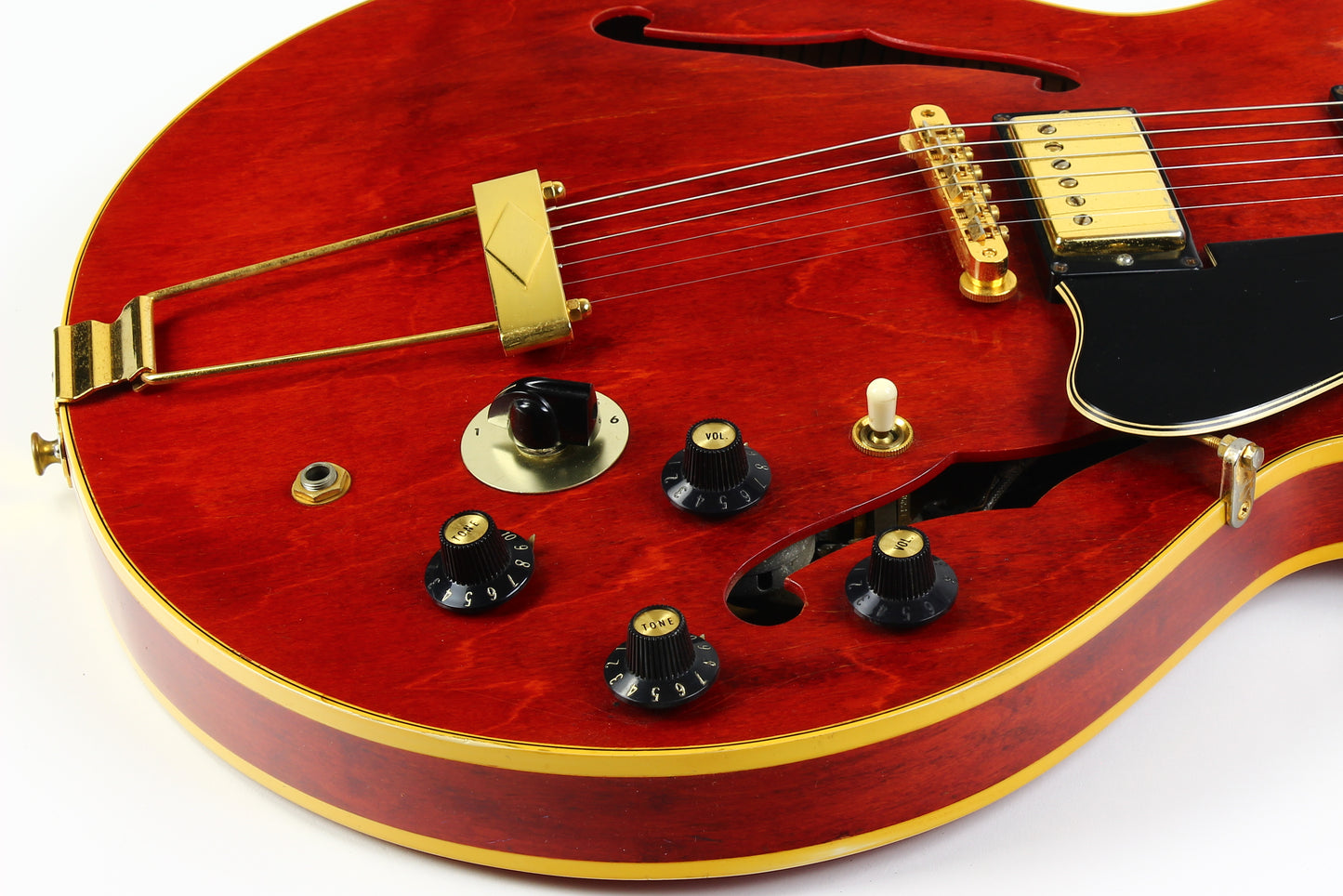 1968 Gibson ES-345 Cherry Semi-Hollow Body | Vintage Electric Guitar w Original Case ES-335 Stereo