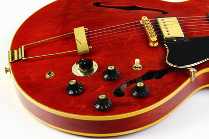 1968 Gibson ES-345 Cherry Semi-Hollow Body | Vintage Electric Guitar w Original Case ES-335 Stereo
