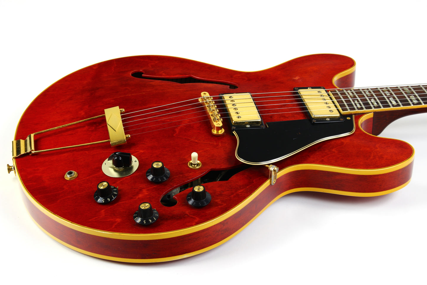 1968 Gibson ES-345 Cherry Semi-Hollow Body | Vintage Electric Guitar w Original Case ES-335 Stereo