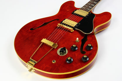 1968 Gibson ES-345 Cherry Semi-Hollow Body | Vintage Electric Guitar w Original Case ES-335 Stereo