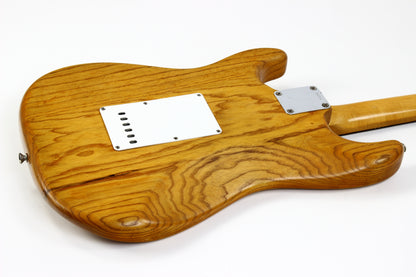 1960 Fender Stratocaster Ash Body Slab Board | Vintage Strat w Original Hard Case, Blond