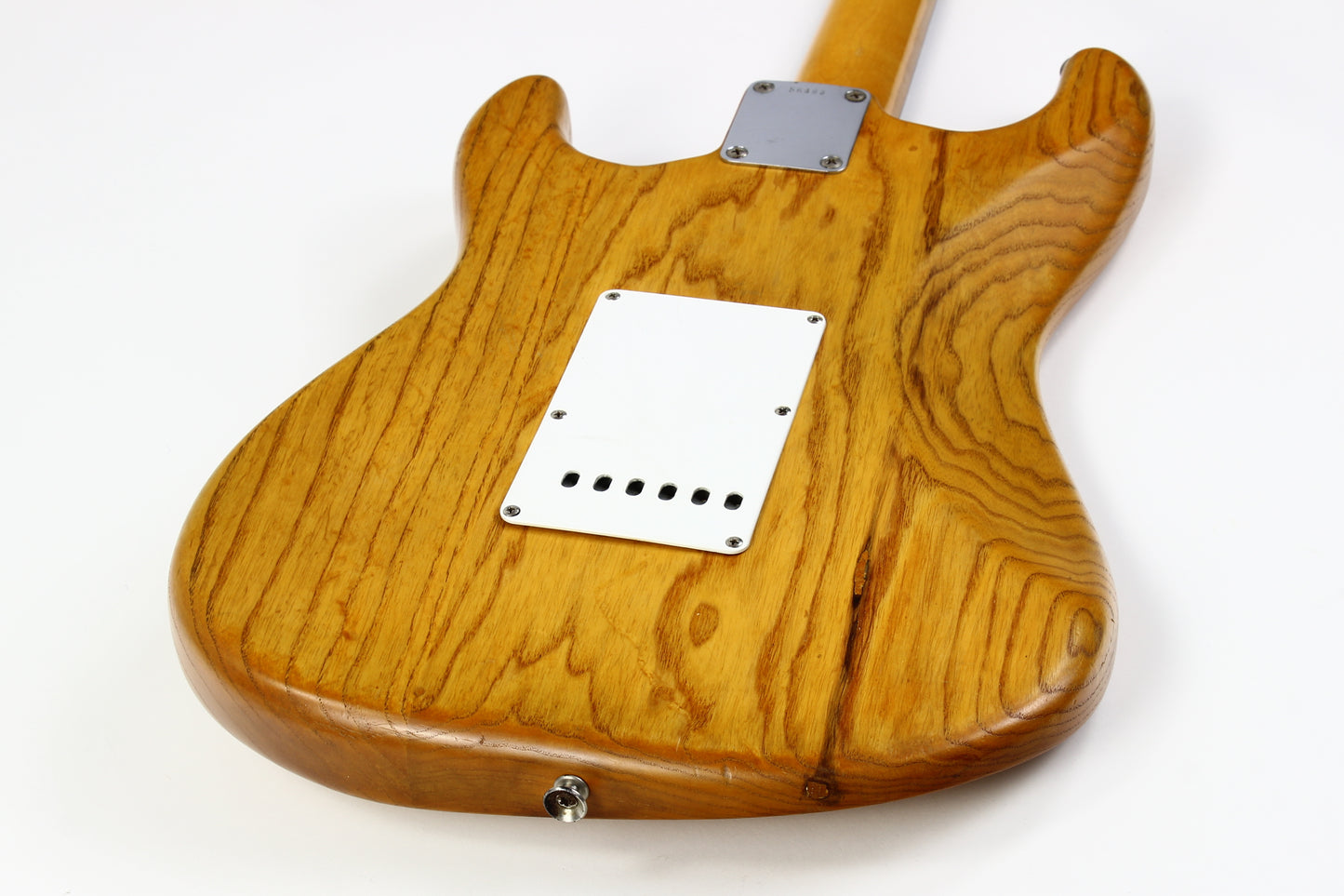 1960 Fender Stratocaster Ash Body Slab Board | Vintage Strat w Original Hard Case, Blond