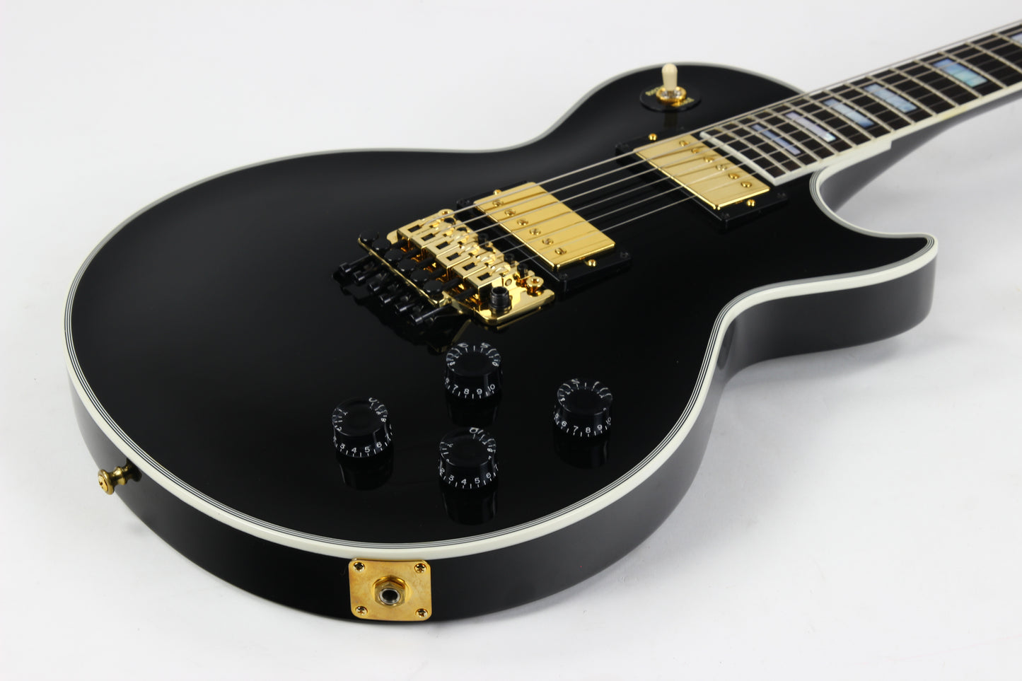 2023 Gibson Custom Shop Les Paul Axcess Custom Black Ebony Floyd Rose