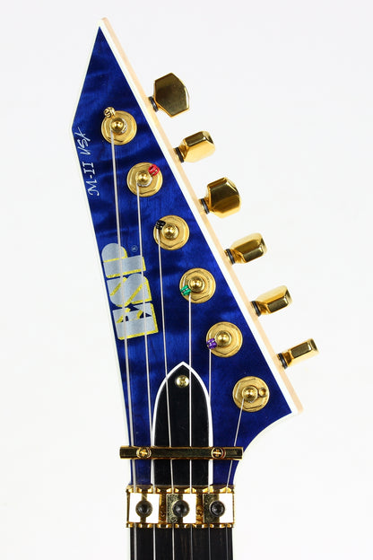 2021 ESP USA M-II DX Cobalt Blue Floyd Rose Original