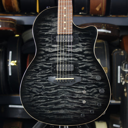 2011 Tom Anderson Crowdster Plus 2 Black Burst INSANE QUILT TOP!