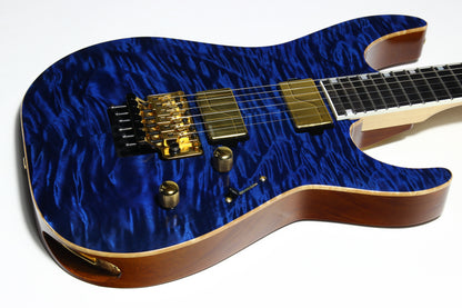2021 ESP USA M-II DX Cobalt Blue Floyd Rose Original