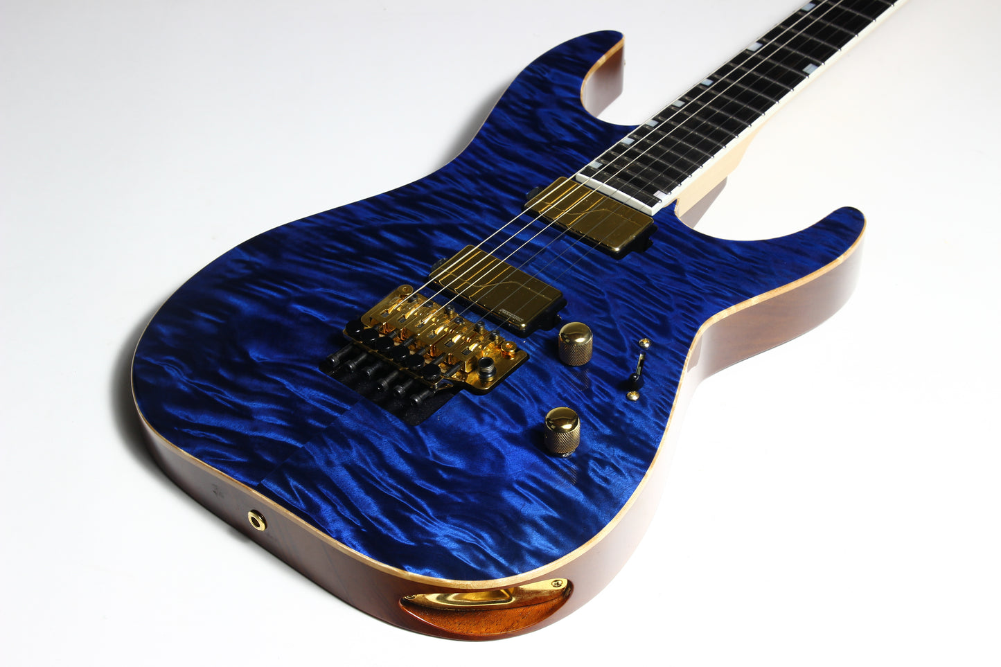 2021 ESP USA M-II DX Cobalt Blue Floyd Rose Original