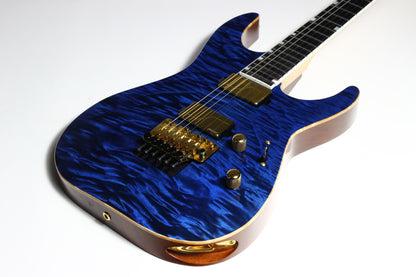 2021 ESP USA M-II DX Cobalt Blue Floyd Rose Original