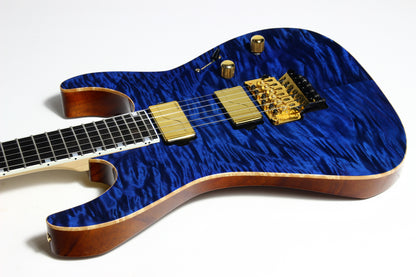 2021 ESP USA M-II DX Cobalt Blue Floyd Rose Original