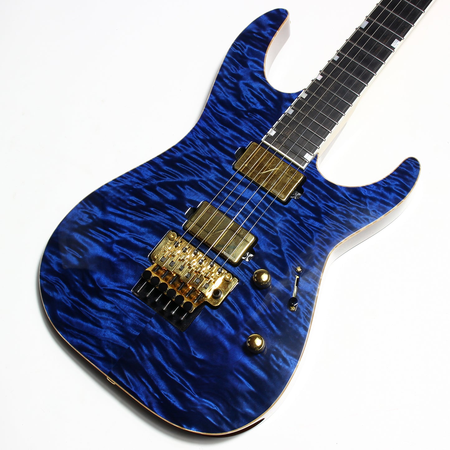 2021 ESP USA M-II DX Cobalt Blue Floyd Rose Original