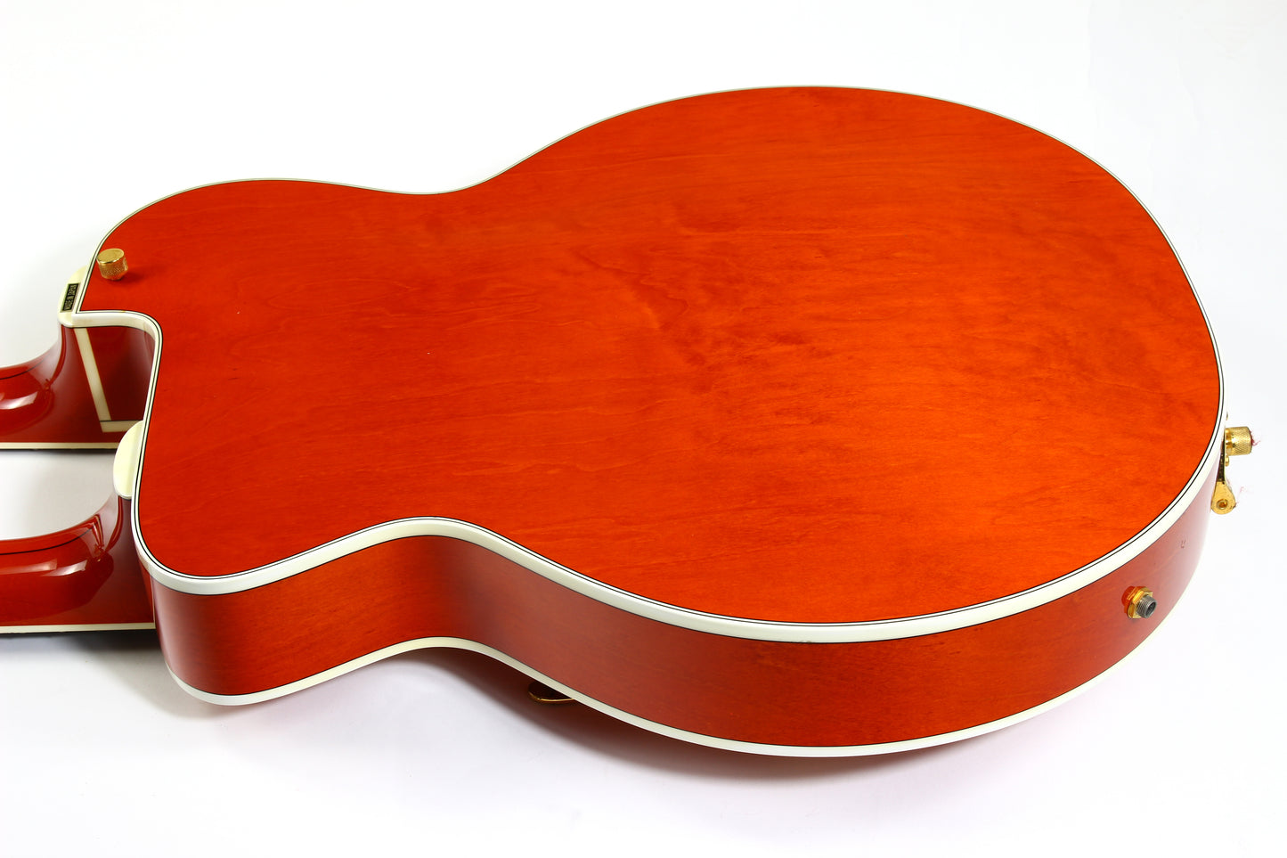 c. 1997 Gretsch G6120-612 Chet Atkins Nashville Double Neck Guitar MIJ Made In Japan Orange Rare!