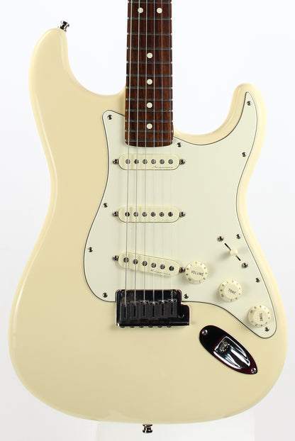 2008 Fender USA Artist Jeff Beck Stratocaster Olympic White American Signature