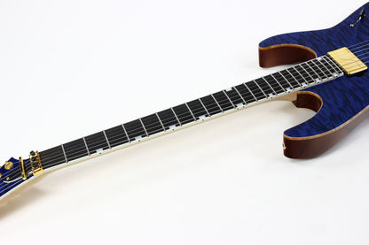 2021 ESP USA M-II DX Cobalt Blue Floyd Rose Original