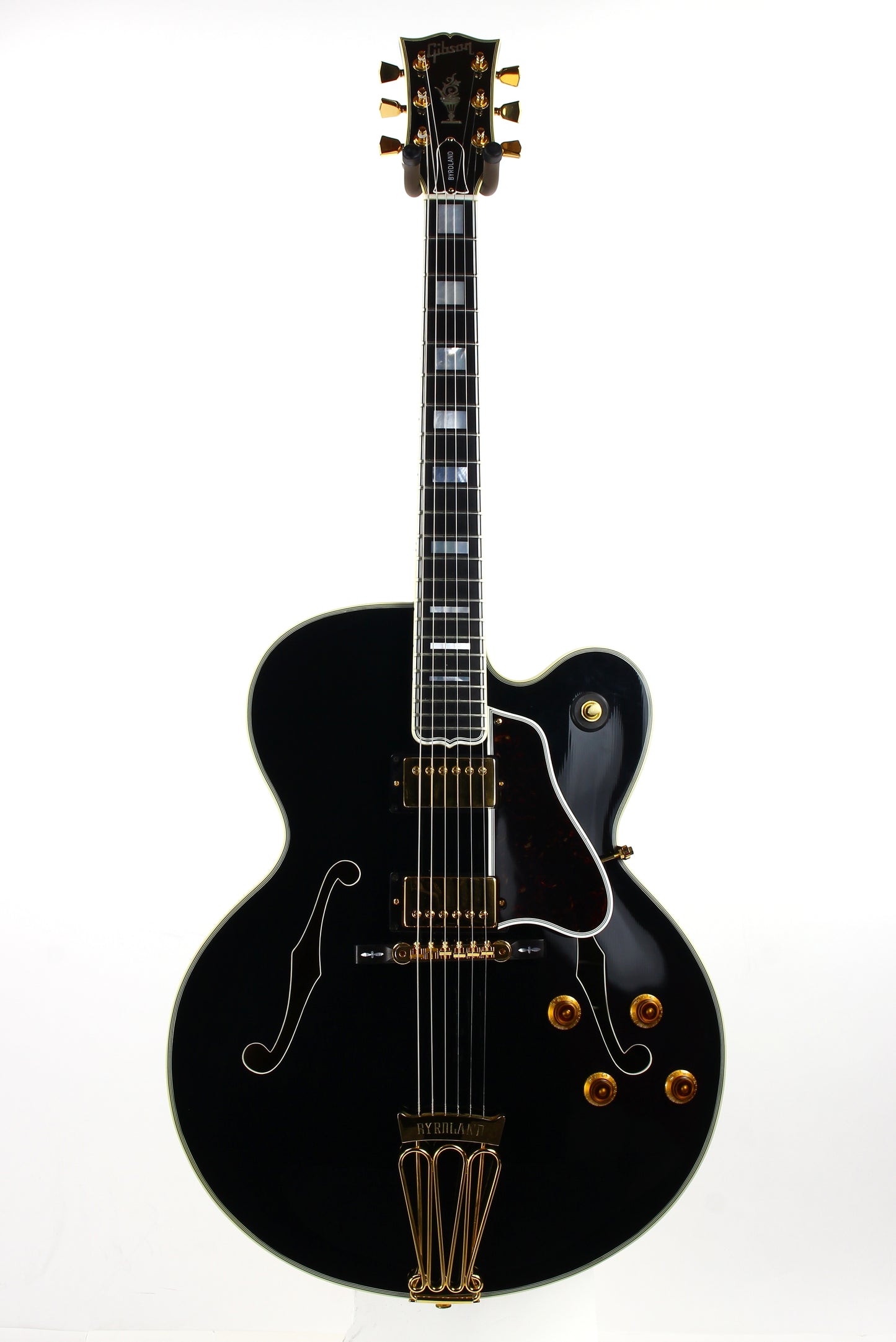 1991 Gibson Master Model Byrdland Ebony Black | Jim Triggs