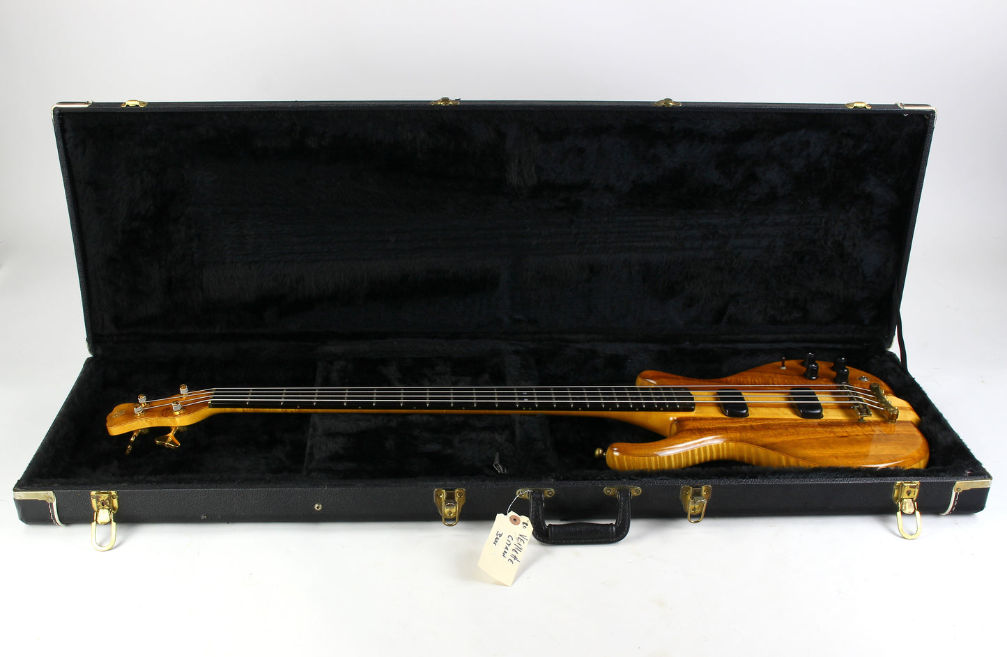 1980 Veillette-Citron VC-II Bass #177 Neck-Through Harvey Citron Signed Rare Original