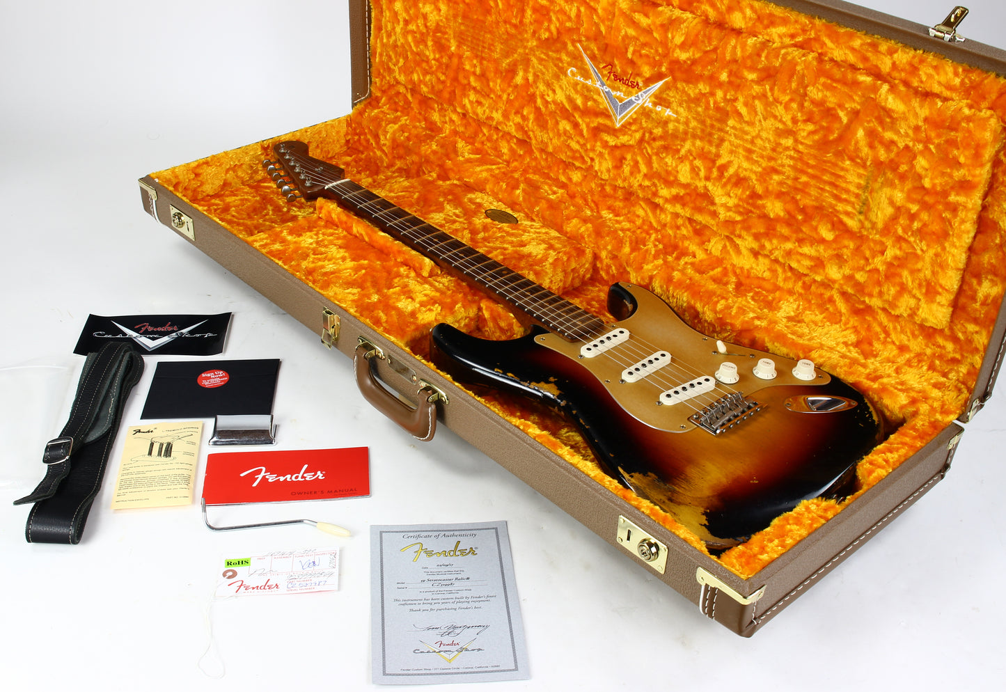 Fender Custom Shop LTD NAMM 59 Reissue Stratocaster Heavy Relic 2017 Roasted Neck 1959 Sunburst