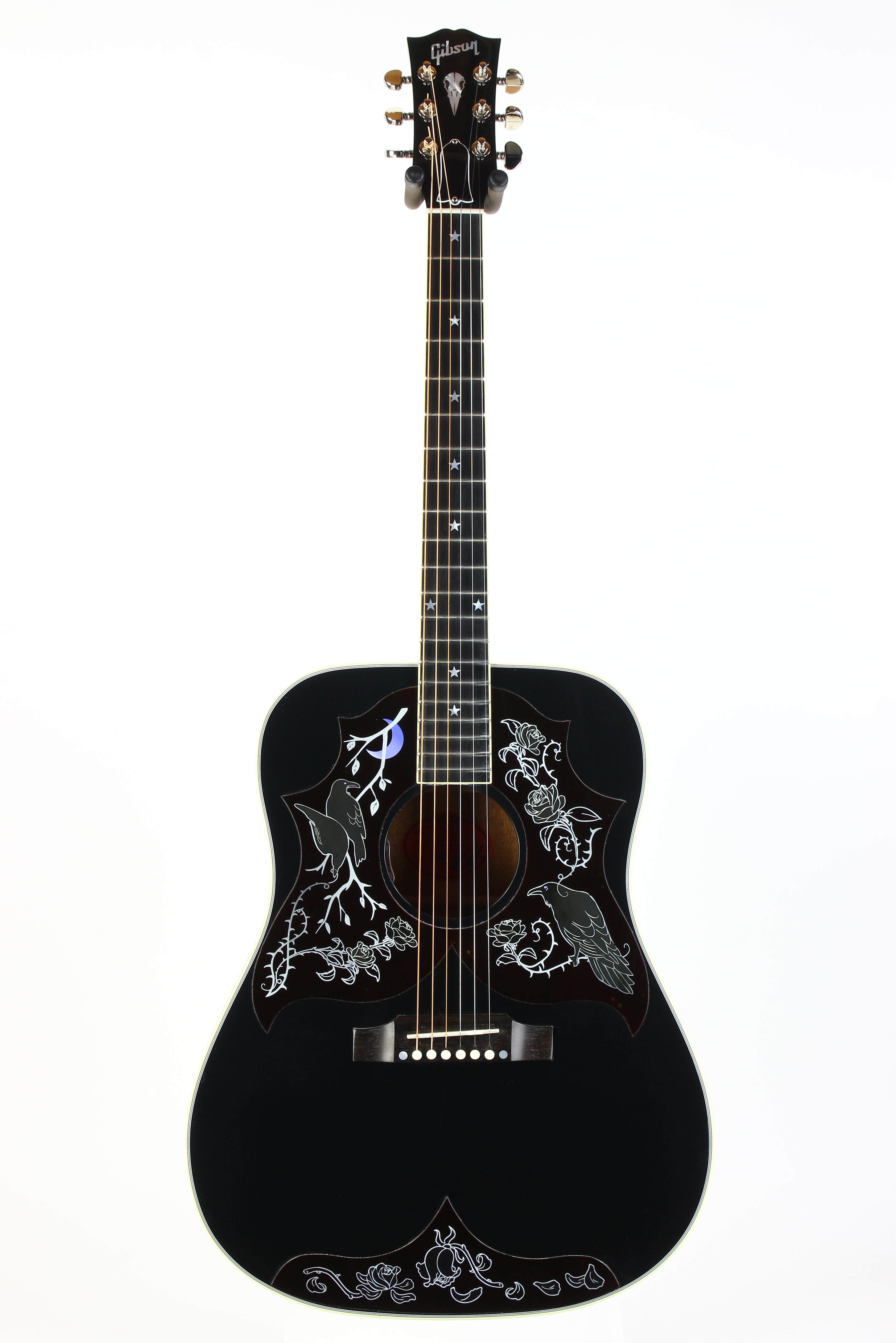 Gibson Custom Shop Montana RAVEN Kirk Hammett Ebony Acoustic