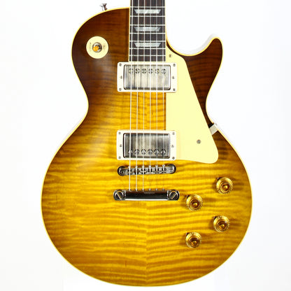 Gibson Custom Shop 1959 Les Paul Standard Reissue 2026 KILLER TOP R9 59 VOS Green Lemon Fade