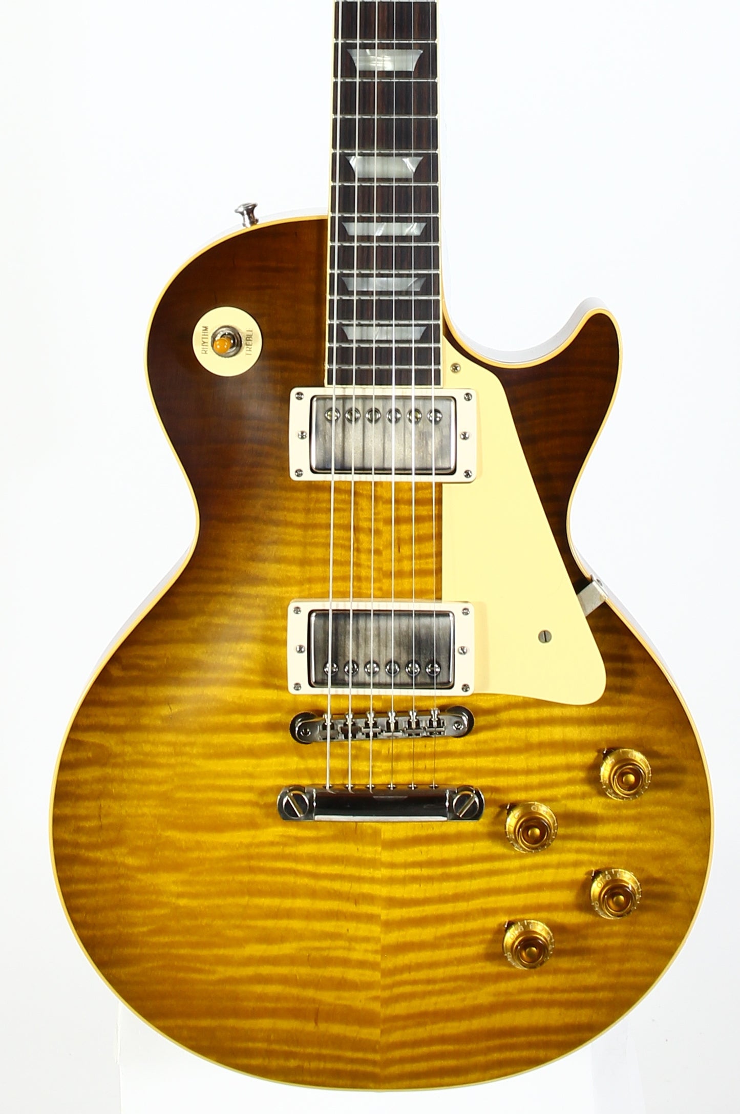 Gibson Custom Shop 1959 Les Paul Standard Reissue 2026 KILLER TOP R9 59 VOS Green Lemon Fade