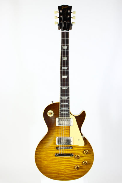 Gibson Custom Shop 1959 Les Paul Standard Reissue 2026 KILLER TOP R9 59 VOS Green Lemon Fade