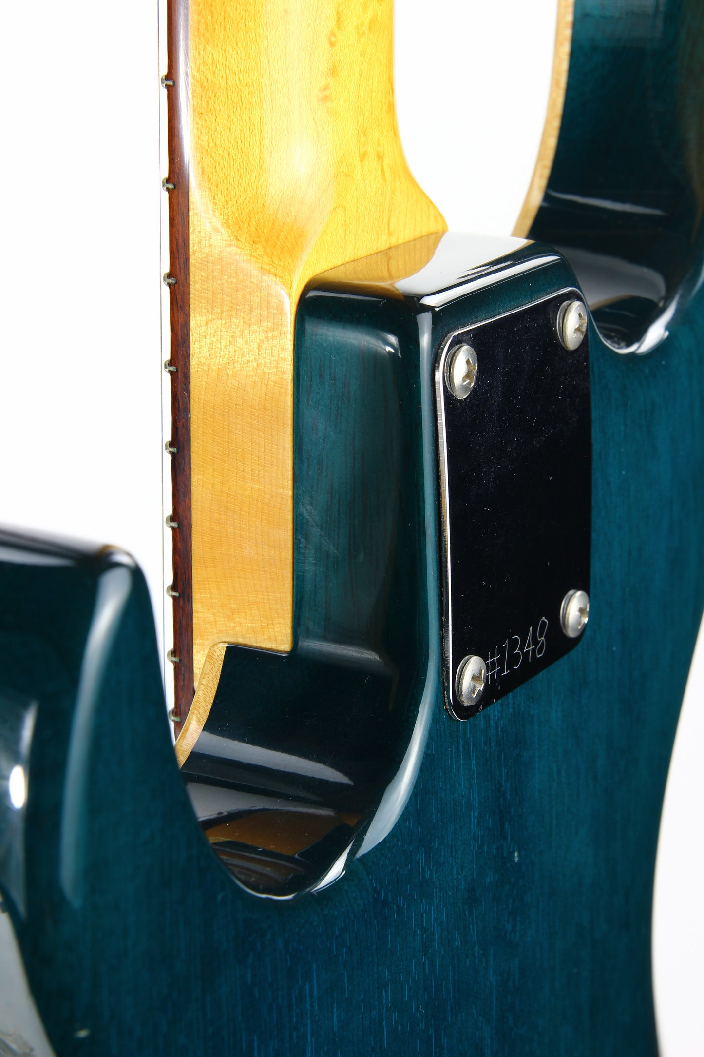 2003 Don Grosh USA Custom BENT TOP Tom Holmes Humbuckers & Piezo | Artist-Owned, Quilt Top, Matching Headstock