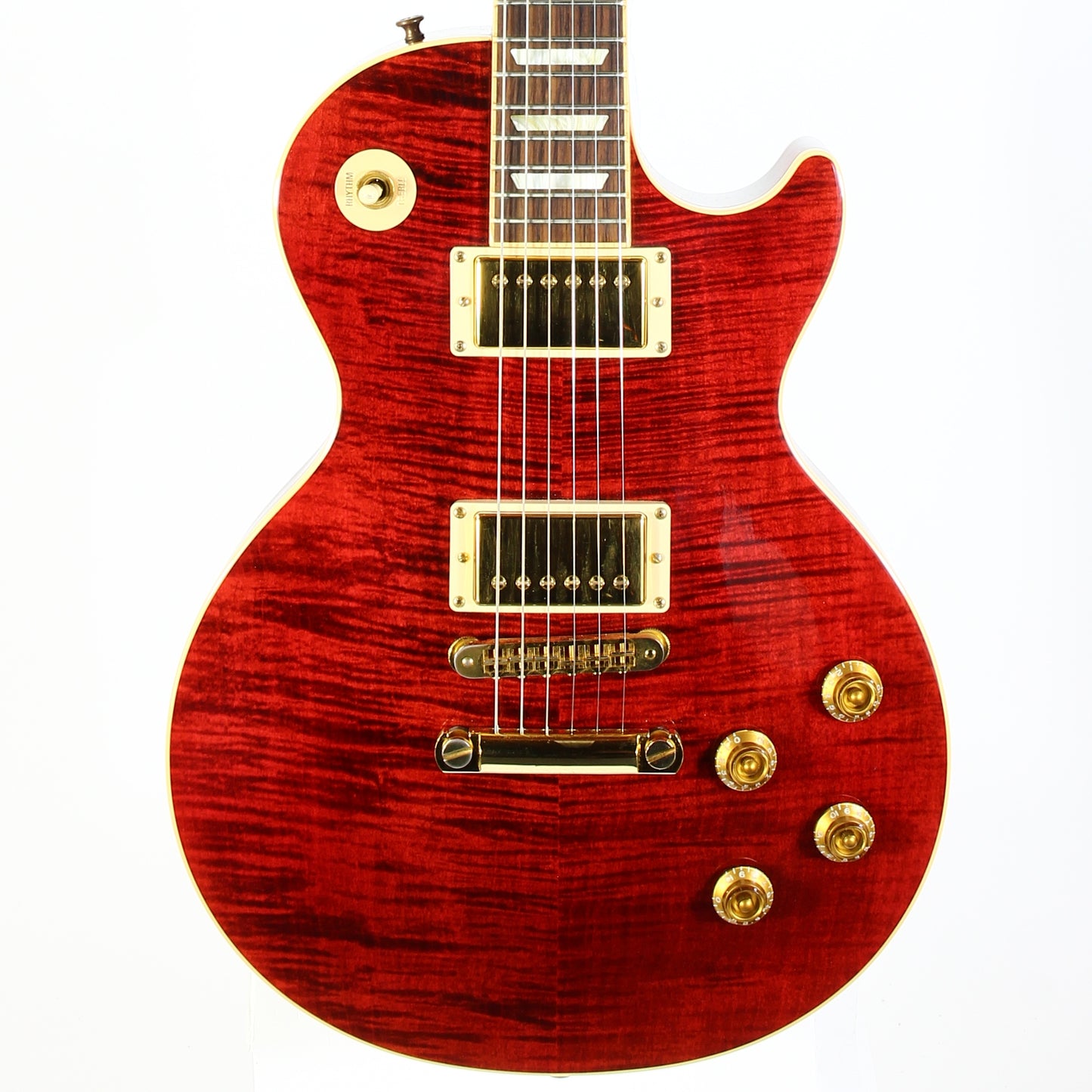 2006 Gibson USA Les Paul Standard Plus in Red Flametop