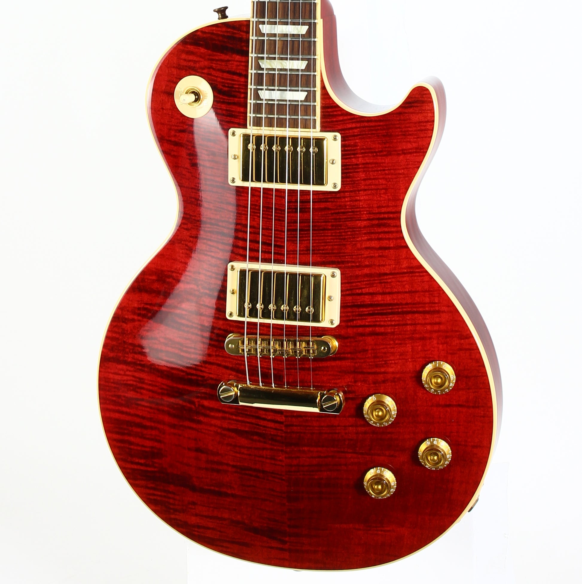 2006 Gibson USA Les Paul Standard Plus in Red Flametop